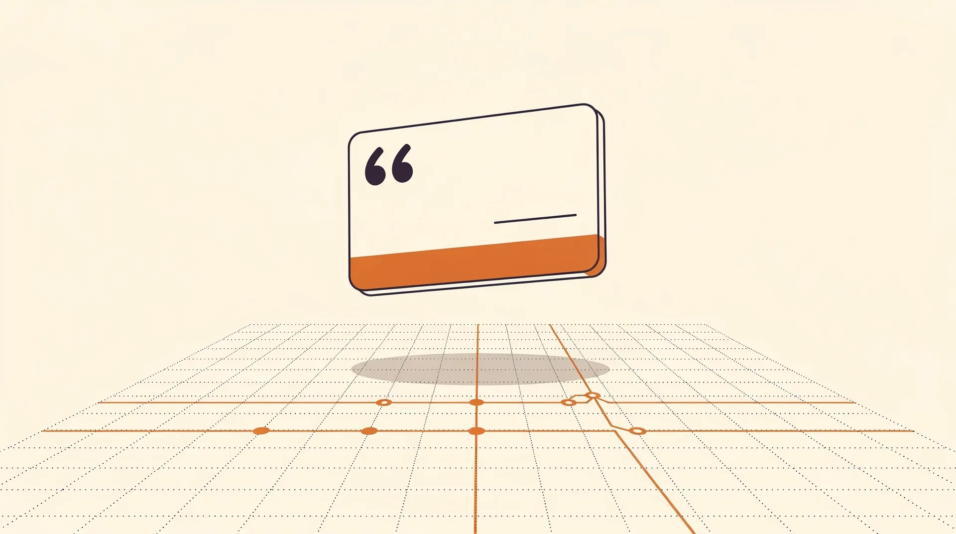 Organic traffic dropped into the AI answer void. Time to measure decision distance. — hero illustration